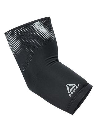 Фіксатор ліктя reebok elbow support чорний уні m