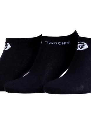 Шкарпетки sergio tacchini 3-pack чорний діт 27-30