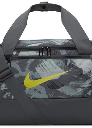 Рюкзак nike nk brsla xs duff -9.5 cat aop сірий уні 38 х 25 х ...