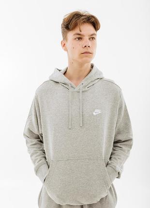 Худі nike club hoodie po ft