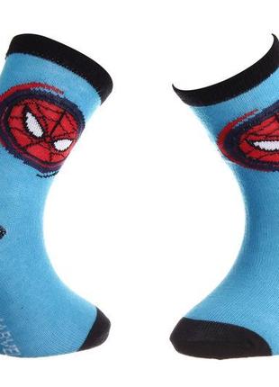 Шкарпетки spider man tete spiderman блакитний, білий діт 19-22...