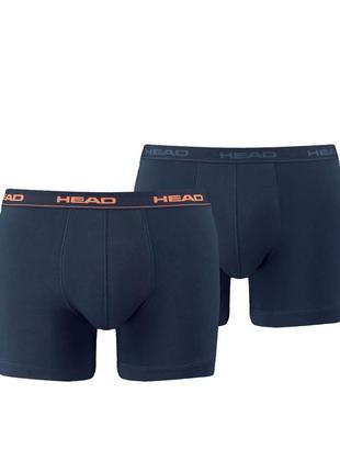 Труси-боксери head basic boxer 2p темно-синій чол s