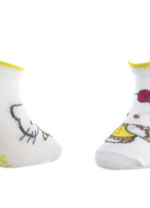 Шкарпетки hello kitty hk theme orange білий, жовтий діт 31-34,...