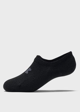 Шкарпетки ua essential ultralowtab 3pk чорний уні md2 фото