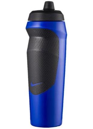 Пляшка nike hypersport bottle 20 oz синій, чорний уні 600 мл