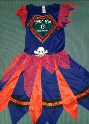 Платье на хэллоуин 13-14 лет2 фото