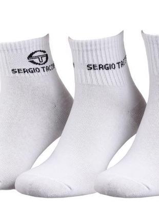 Шкарпетки sergio tacchini 3-pack білий уні 39-42