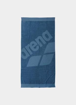 Рушник arena beach towel logo сіро-блакитний уні 180x90 см