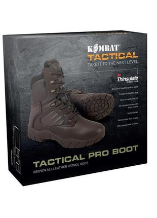 Черевики тактичні kombat uk tactical pro boots all leather4 фото