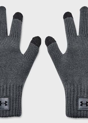 Рукавички ua halftime gloves сірий чол l/xl