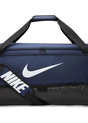 Сумка nike nk brsla m duff - 9.5 60l синій, чорний уні 63,5х30...