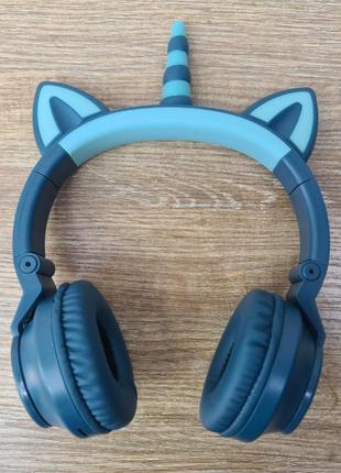 Бездротові навушники єдиноріг stn 27 синій