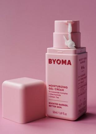 Зволожуючий гель-крем з церамідами byoma moisturising gel cream 50 ml4 фото