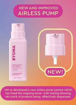 Зволожуючий гель-крем з церамідами byoma moisturising gel cream 50 ml3 фото