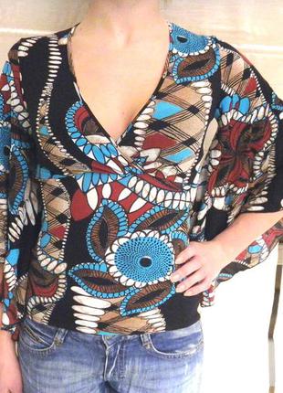 #розвантажуюсь блуза morgan етнічний малюнок