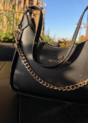 Женская сумка из эко-кожи michael kors молодежная, брендовая сумка  через плечо4 фото