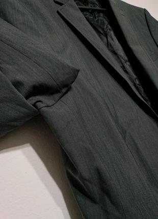Акция 🔥1+1=3  3=4🔥 xl l 50 52 сост новейший пиджак мужской серый zxc4 фото
