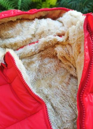 Демісезонна курточка червона 10169, розмір 905 фото