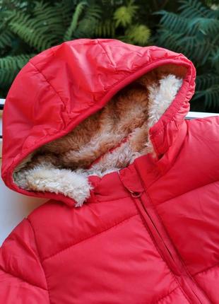 Демісезонна курточка червона 10169, розмір 904 фото
