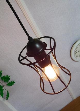 Підвісний світильник на 2-лампи sandbox/sp-2 e27 чорний4 фото