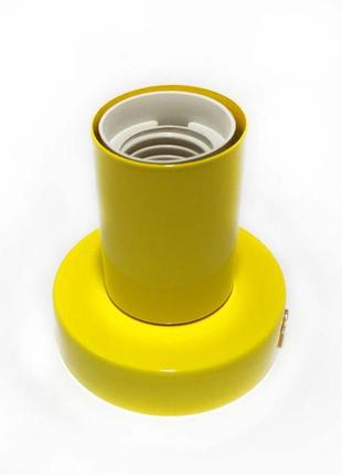 Світильник бра настінно-стельовий на 1-лампу base (e27, жовтий)