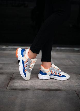 Жіночі кросівки adidas ozweego white/multi