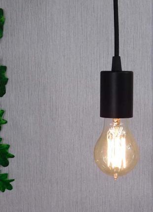 Стельова люстра на 5 ламп ceiling-5g e27 коло, чорний 1м.3 фото
