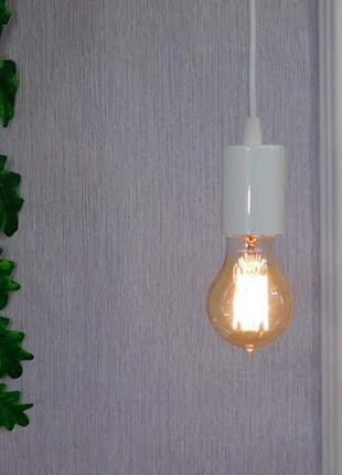 Підвісний світильник на 4-лампи ceiling-4 e27 білий, стельовий...7 фото