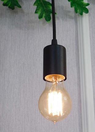 Підвісний світильник на 1-лампу ceiling/sp e27 чорний3 фото