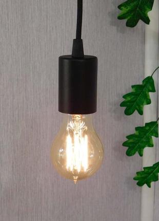 Підвісний світильник на 1-лампу ceiling/sp e27 чорний6 фото