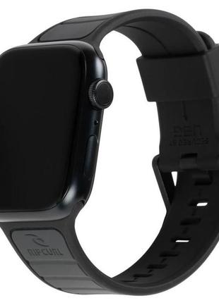 Ремінець uag для apple watch 45-44-42mm, torquay, black-graphite