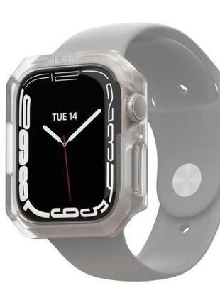 Чохол uag для apple watch 41mm, scout, frosted ice