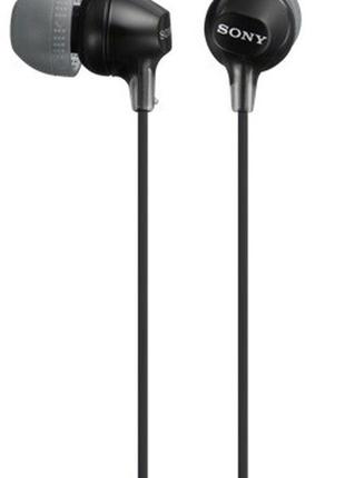 Навушники in-ear sony mdr-ex15lp 3.5 mini-jack чорний