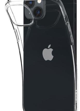 Чохол spigen для iphone 14, crystal flex, crystal clear1 фото