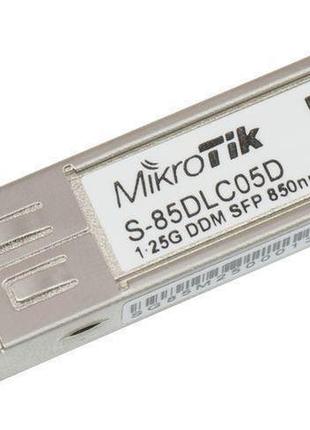 Трансивер mikrotik s-85dlc05d sfp, 1x1000basesx, mm, 550м, lc