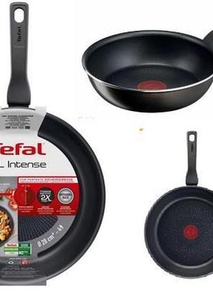 Сковорода tefal xl intense,20см, алюміній, бакеліт, чорний