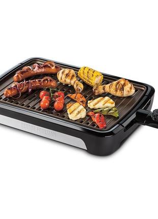 Гриль george foreman барбекю smokeless bbq grill 1606вт, темп....