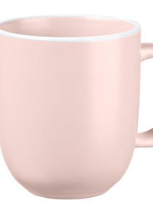 Чашка ardesto cremona summer pink, 390мл, кераміка, рожевий