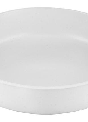 Тарілка супова ardesto trento, 21.5см, кераміка, білий