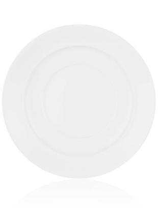 Блюдце ardesto prato, 11см, порцеляна, білий