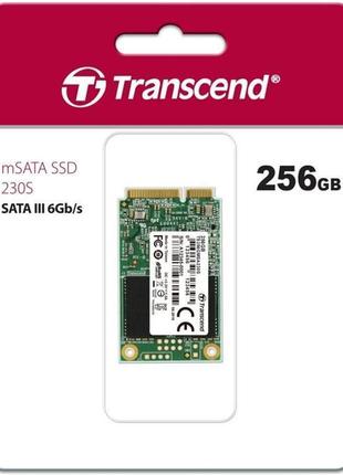 Накопичувач ssd transcend msata 256gb sata 230s