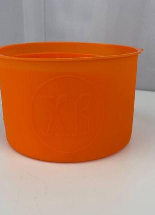 Набор силиконовых форм для выпечки пасхи 6750 3 предмета оранжевые2 фото