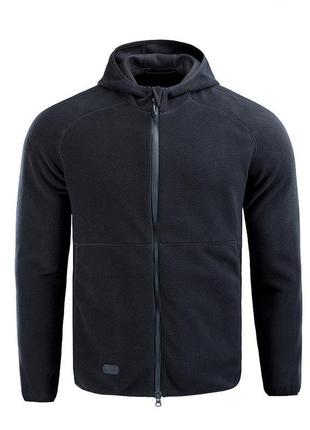 M-tac кофта lite microfleece hoodie dark navy blue