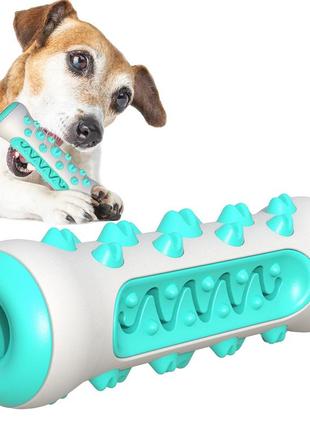 Іграшка для чищення зубів для собак 11505 15х5х4.2 см бірюзова