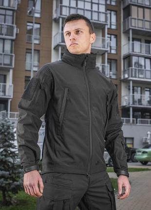 Куртка m-tac soft shell black5 фото