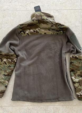 Тактична флісова куртка wolftrap outdoor кольору мультиків6 фото