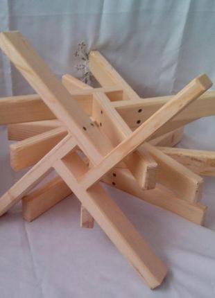 Підставка хрестовина дерев'яна