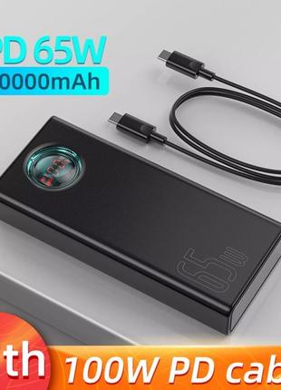 Повербанк - powerbank baseus 30000 mah 65w ( bs-30kp365 | pplg...