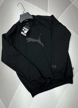 Свитшот мужской puma s-xxl арт 1485-1, xxl, 52, черный