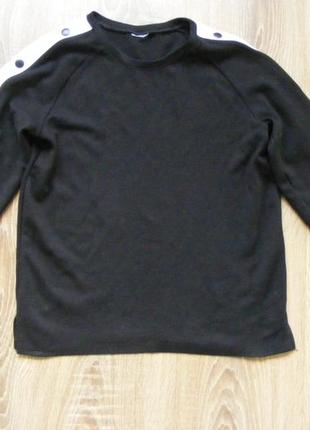 Лонгслив / реглан чорний